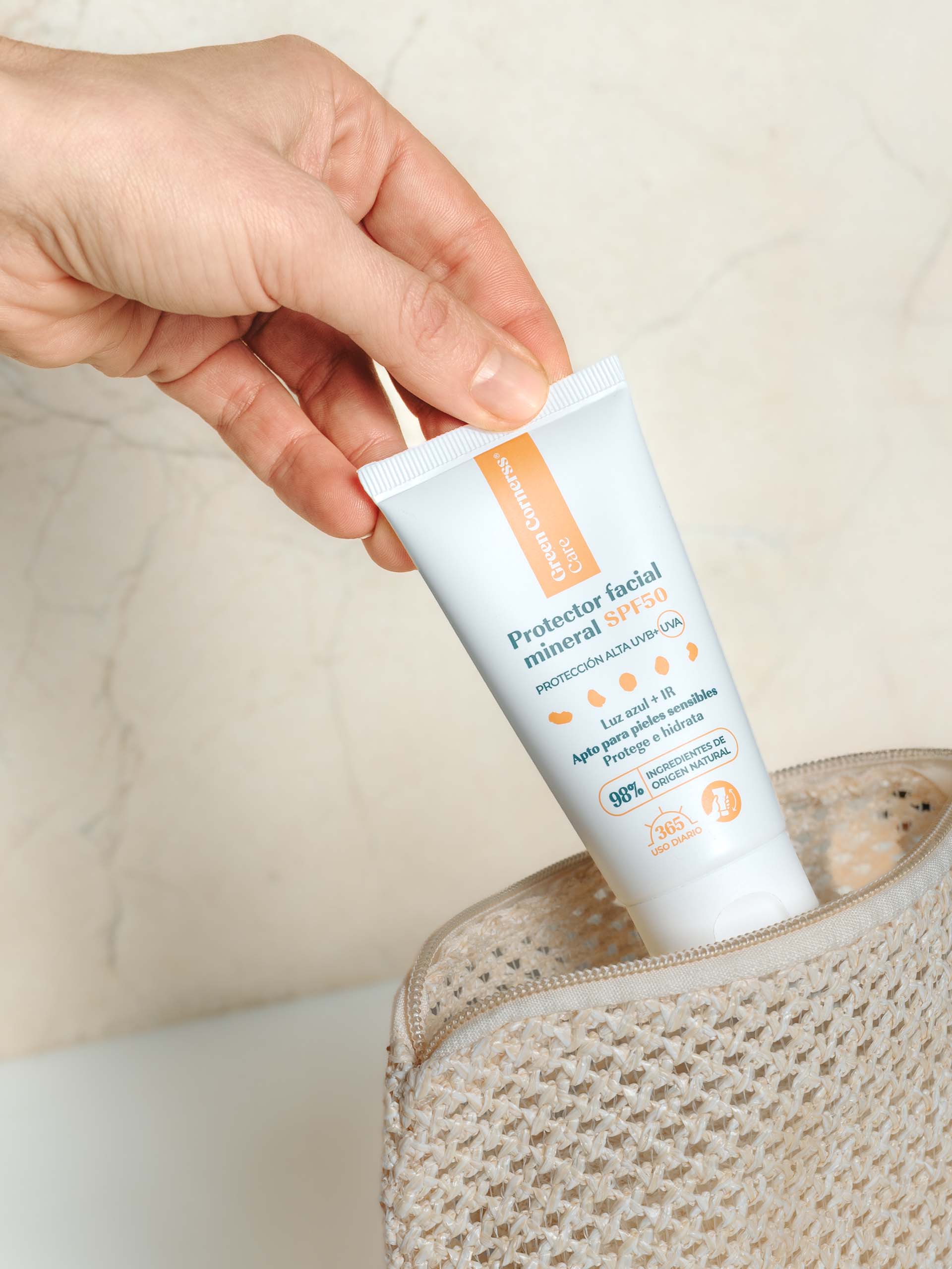 Protector facial mineral SPF50 [50ml]