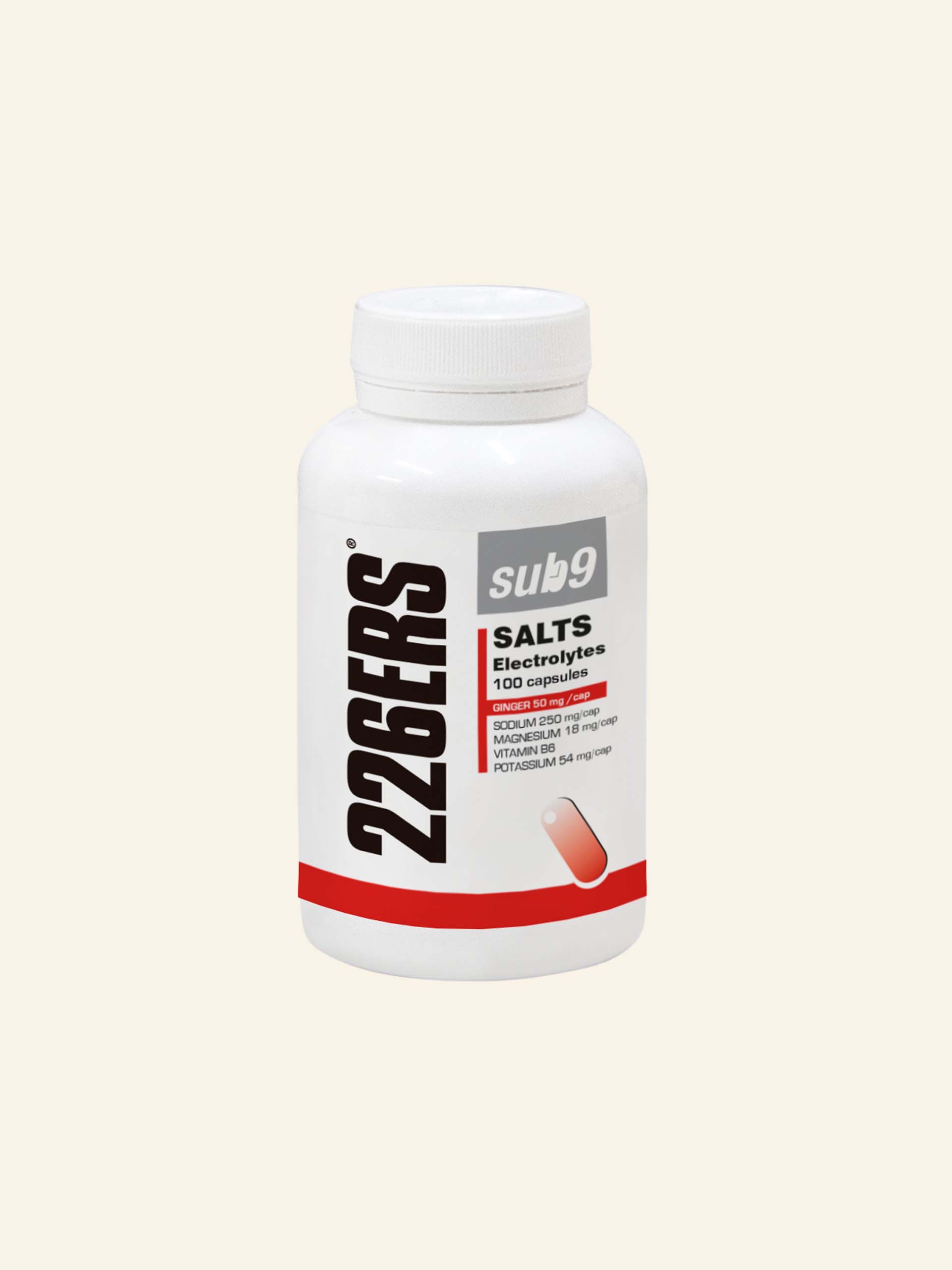 Sub9 Salts Electrolytes [100 cápsulas]